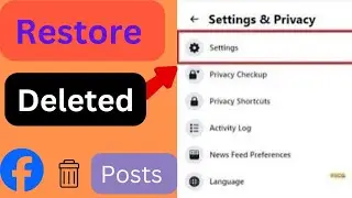 How to Recover Deleted Posts, Photos, & Videos on Facebook | Complete Guide | Techrack