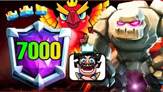 Миссия 7000 кубков! Голем и моя давняя мечта в Clash Royale