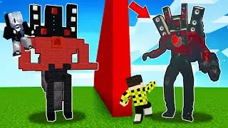 Я СОРЕВНУЮСЬ С НАЙСИКОМ БРО В БИТВЕ ПОСТРОЕК СКИБИДИ ТУАЛЕТ КАМЕРА МЕН MINECRAFT SKIBIDI TOILET SCP