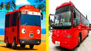 Tayo the little Bus Characters In Real life part 3