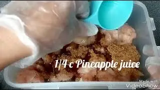 How to make Chicken Tocino - Philippine Food
