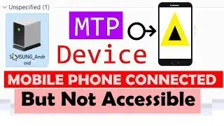 [SOLVED]Not Connecting Android to PC or Laptop[MTP Driver Error] Windows 7/8/10