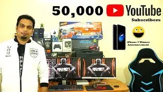 50k subscriber - Winner - iPhone 7 !!! Thank You !!