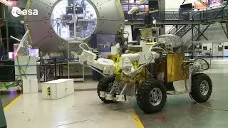 Driving Eurobot From the Space Station | Video