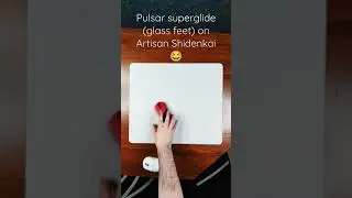 Pulsar superglide (glass feet) on an Artisan Shidenkai xsoft 