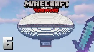 ZEPLİN GÖRÜNÜMLÜ MOB FARMI?┇MINECRAFT SURVIVAL ▹ BÖLÜM 6