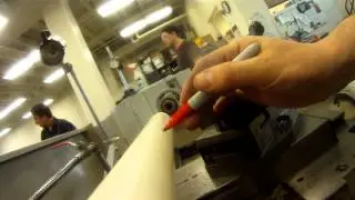 GoPro mounted on lathe chuck: 01 Initial Test