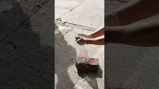 como hacer un volcán de humo con ácido sulfúrico permanganato y bolitas de papel reacción quimica
