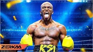 ZERKAA PLAYS KSI BOXING CAREER MODE... (Full Fights)
