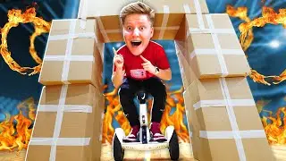 TAKE THE ENTIRE OBSTACLE COURSE ON A SEGWAY TO WIN THE CHALLENGE!
