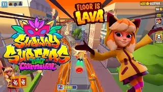 Subway surfers team takeover floor is Lava 🌋 No floor challenge