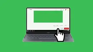 [green screen] YouTube subscribe button and mobile green screen video clip