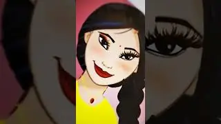 Drawing mulan in Indian style! part-2 #shorts #youtubeshorts #subscribe #like #india #ibispaintx