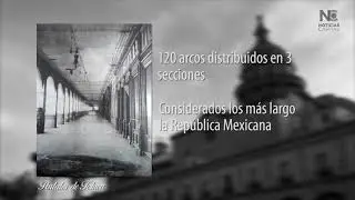 Fotografía histórica de Los Portales de Toluca