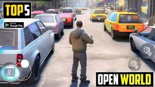 Top5 *OPEN WORLD*games in 2024 | gta5 like games in mobile