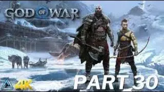 God of War Ragnarök  Walkthrough Part 30FULL GAME [4K 60FPS PS5]