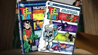 Teen Titans The Complete Series First and Second DVD