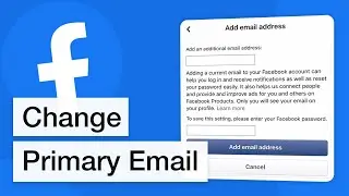 How to Change Primary Email on Facebook (2022)