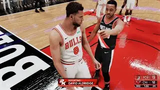NBA 2K21 Next Gen 4K Gameplay - Chicago Bulls vs Portland Trailblazers | XSX