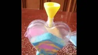 Как я рисую из песка
