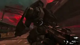 F.E.A.R. 3 - Боевые действия робота на автостраде.#26.