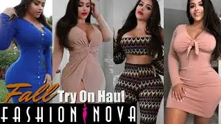 THICKNATION FALL TRY ON - FASHION NOVA CURVE | MISSSPERU