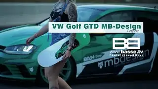 VW Golf GTD MB-Design Schaumparty! | basse.tv #carporn