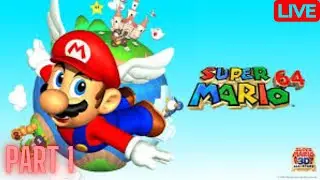 Super Mario 64 120 stars grind part 1