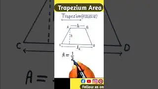 Trapezium Area || @Sky Struggle Education || 