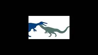 suchomimus vs baryonyx [stick nodes] #dinosaur #shorts