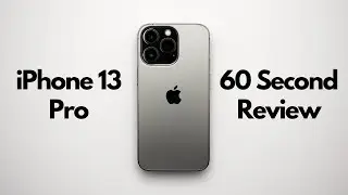 iPhone 13 Pro  (Graphite) - 60 Second Review #iphone13 #iphone13pro #iphone13proreview