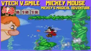 Mickey Mouse: Mickey's Magical Adventure (VTech V.Smile) Learning Adventure and Learning Zone 🦀