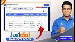 How to get business leads from Justdial for free | justdial data extractor software download