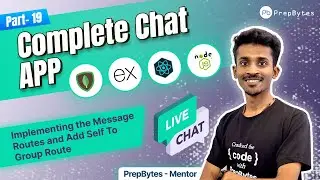 Complete Chat App | MERN | Implementing the Message Routes and Add Self To Group Route #19