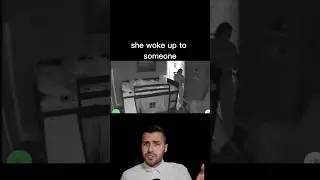 Her son had a visitor.. 