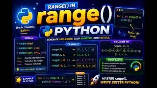 What Is Range In Python |  Range Example In Python