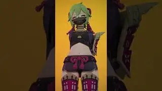 Kuki Shinobu - #BrooklynBloodPop【MMD Genshin Impact】#Shorts #KukiShinobu