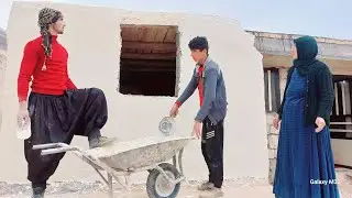The Nomadic Lady's Battle for Survival: Completing the Shelter Construction Process