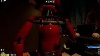 Выживаю в пиццерии фнаф 1 в Roblox'e (часть 1)