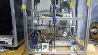 CoreXY 3DプリンタZ軸をベルトドライブ化16(動滑車採用)。Belt Drived Z Axis with CoreXY 3D Printer 16(adopts Movable Pully)