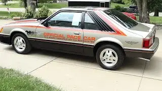 Take A Deeper Look At The Lowest Mileage 1979 Ford Mustang Pace Car On The Planet