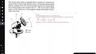 EMA 542 Lec 03b Ang Vel and Ang Accel Examples