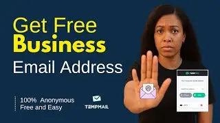 Create a FREE Anonymous Business Email in 60 Seconds | TempMail Hack!
