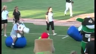 Inflatable Horse Racing