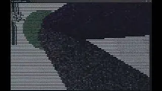 color ASCII raytracer