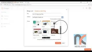 How to create blog - Easy method for beginners