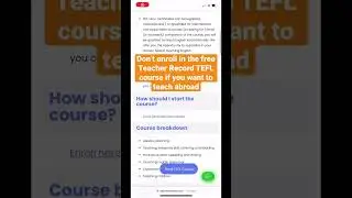 DON’T enroll in this TEFL course if you want to teach abroad! 🌍😱