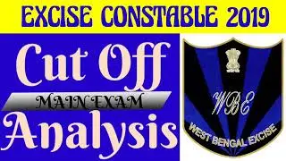 West Bengal Excise Constable Mains Exam Cutoff Analysis 