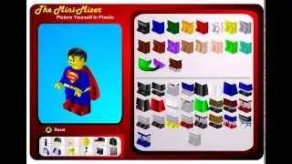 How to make a lego Superman on The Mini Mizer