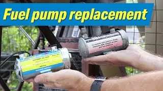 How to Replace an Old Fuel Pump With a Seachoice Direct Replacement